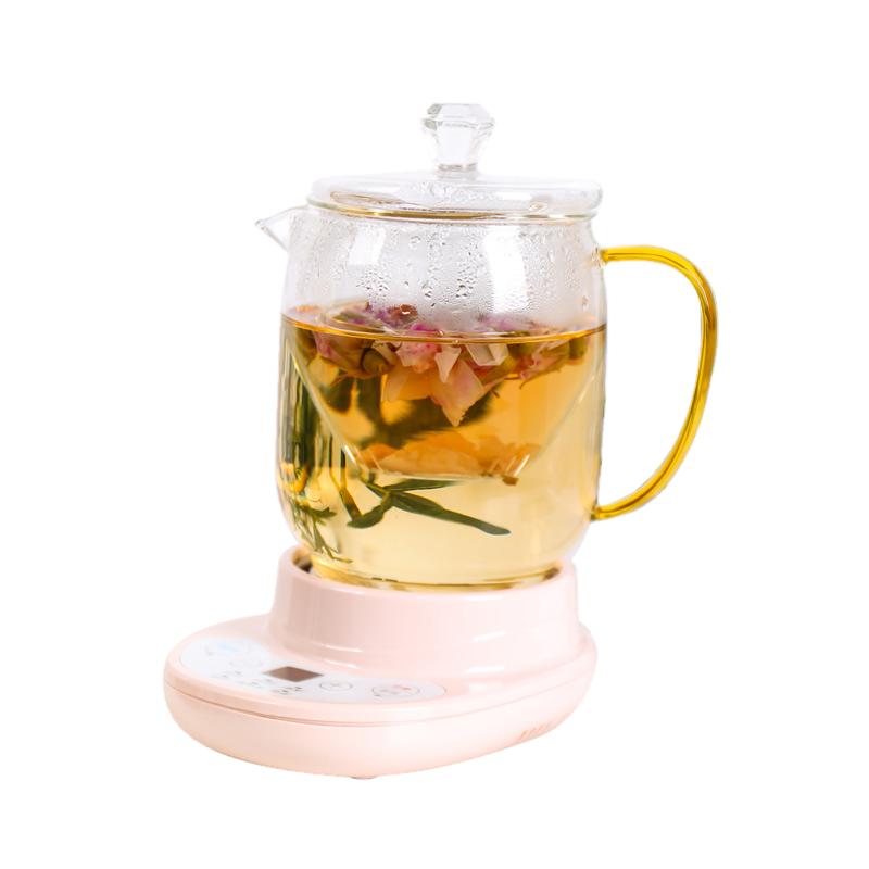 办公室玻璃养生壶小型家用迷你煮茶杯多功能煮花茶壶电热杯养生杯