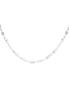 吴越老银铺足银999项链锁骨链