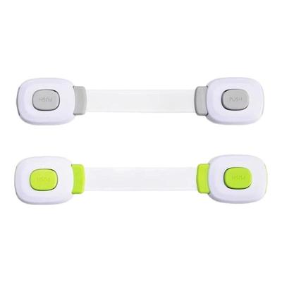 【宝宝防夹手】按压抽屉安全锁扣