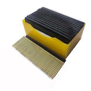 FST252530直钉枪打踢脚线黑连排无痕无头钢排钉气动水泥镀锌钢钉