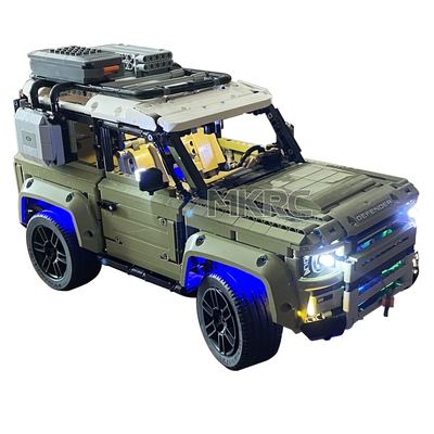 MKRC42110积木路虎卫士电动灯光