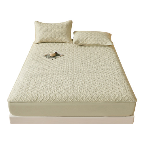 夹棉床笠单件高端a类母婴级2026新款床罩四季通用隔脏床垫保护罩