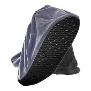 日本绒布鞋套家用加厚耐磨可洗室内可反复使用儿童一次性防滑脚套