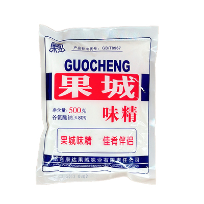 味精果城南充粉末味精500g重庆