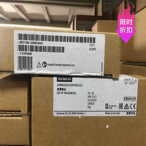 议价全新品6ES7540-1AB00-0AA0西门子1AD00通讯模块6ES75401AB000