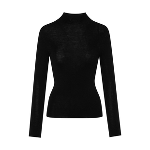 【商场同款】朗姿/LIME莱茵Biella超细羊毛TEC可机洗零压针织打底