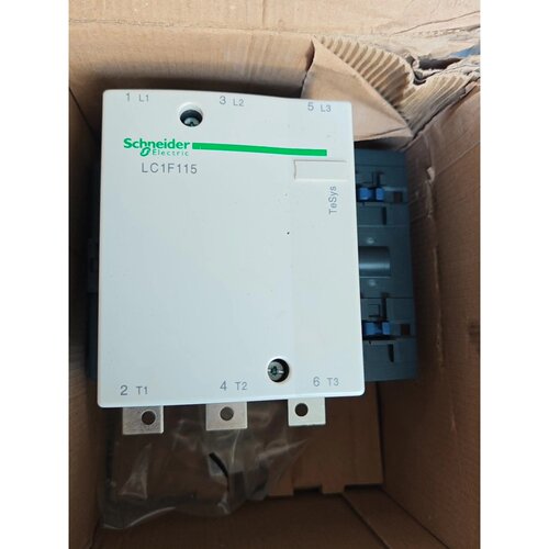 询价下单施耐德接触器 LC1F115 全新未使用带包装  包装盒一般