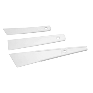 手工皮具DIY工具 床面剂CMC胶水刮板 日式平边斜边刮胶片上胶片