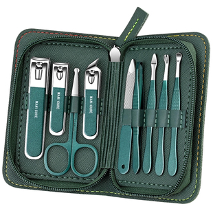 德国指甲刀套装指甲剪进口原装家用斜口工具修剪指甲钳包专用高档