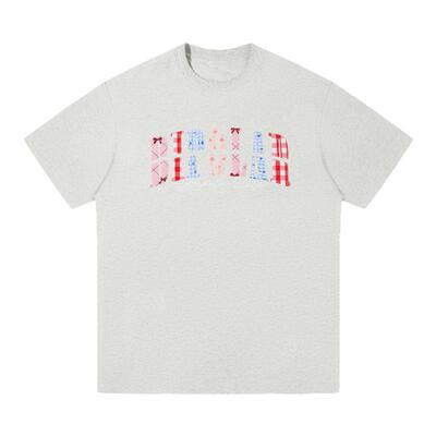 BIPOLAR碎花贴布短袖T恤