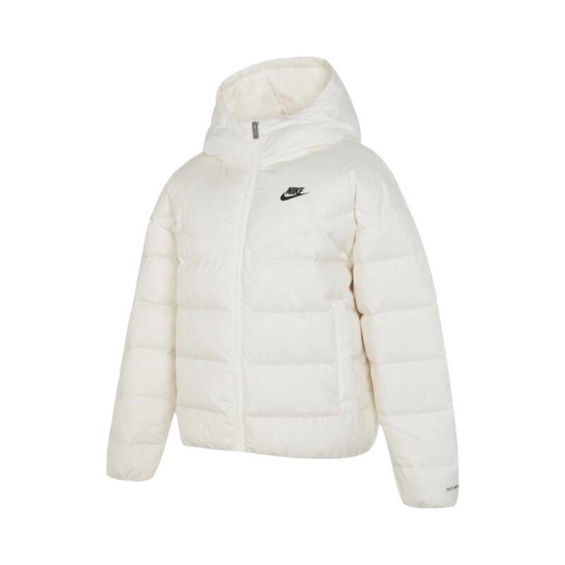 NIKE耐克女子秋冬保暖连帽防风运动休闲羽绒服夹克外套DQ5904-010
