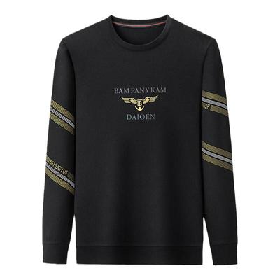 意大利大牌秋冬纯棉加绒长袖T恤