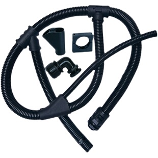 加厚塑料波纹管PE聚乙烯螺纹管软管穿线管电缆浪管护套管可开口