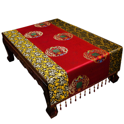 中式实木茶几桌布防尘盖巾