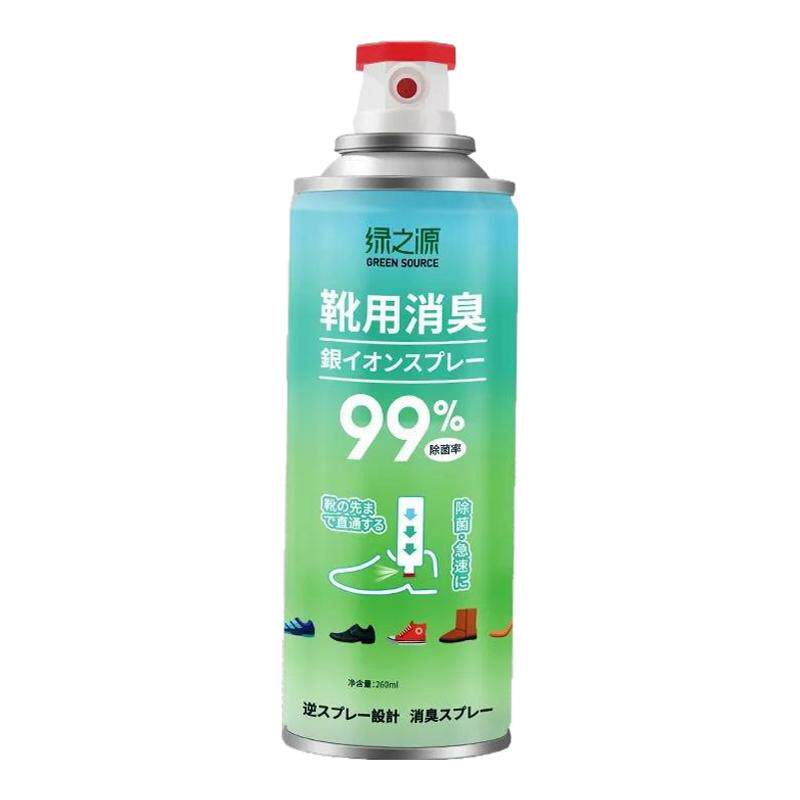 日本银离子鞋袜除臭喷雾杀菌防臭