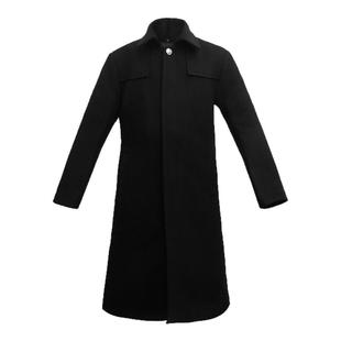 冬季空姐毛呢大衣女中长款酒店礼宾男大衣物业售楼处前台客服接待