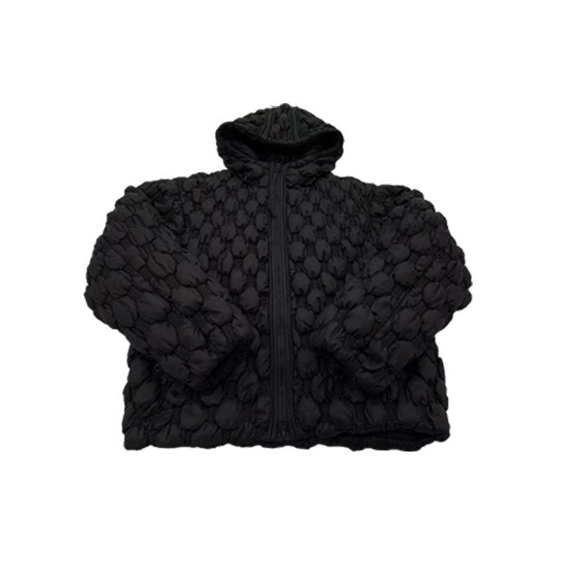 日言定制绗棉面料设计款白鹅绒服