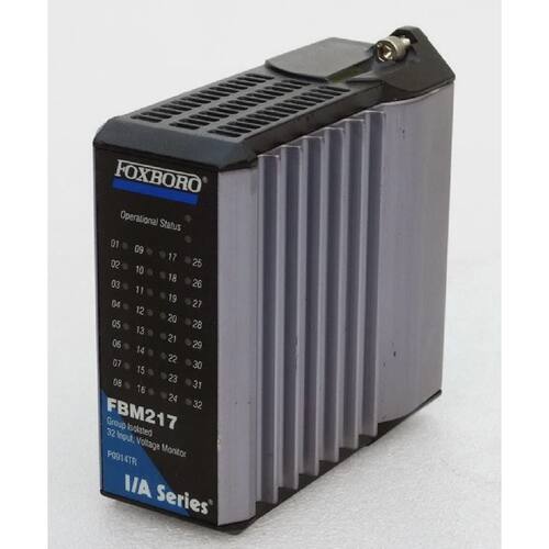 INVENSYS Foxboro Model FBM217 Group Isolated 32 Input Voltag