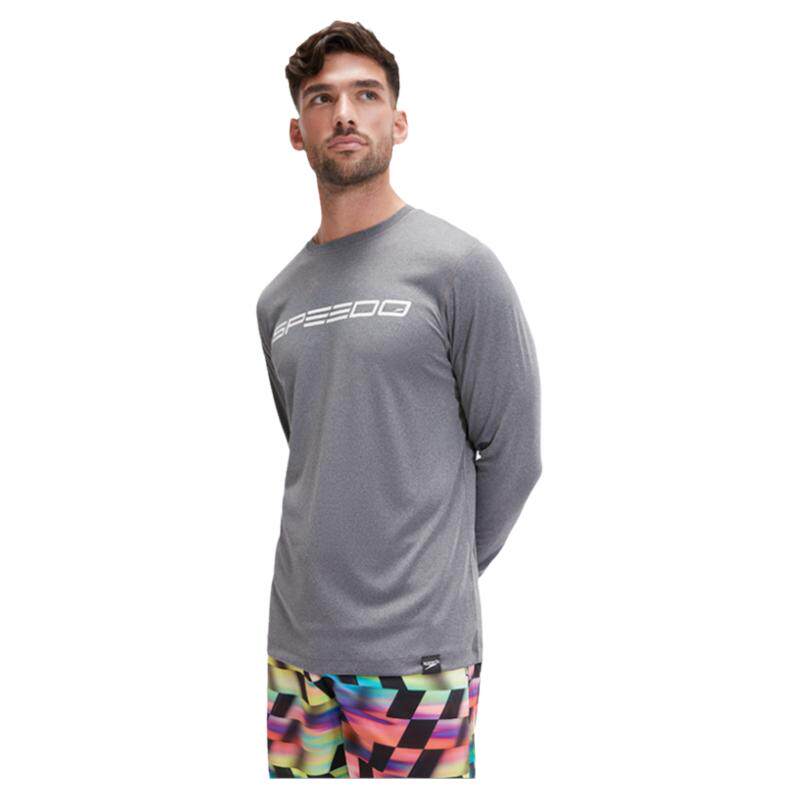 Speedo24新款长袖防晒冲浪男泳衣