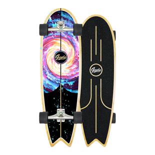 geele陆地冲浪滑板Carver yow 33寸Surfskate鱼尾款CX4成人训练板