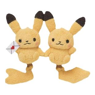 日本宝可梦神奇宝贝little tales皮卡丘公仔毛绒包包挂件小挂饰