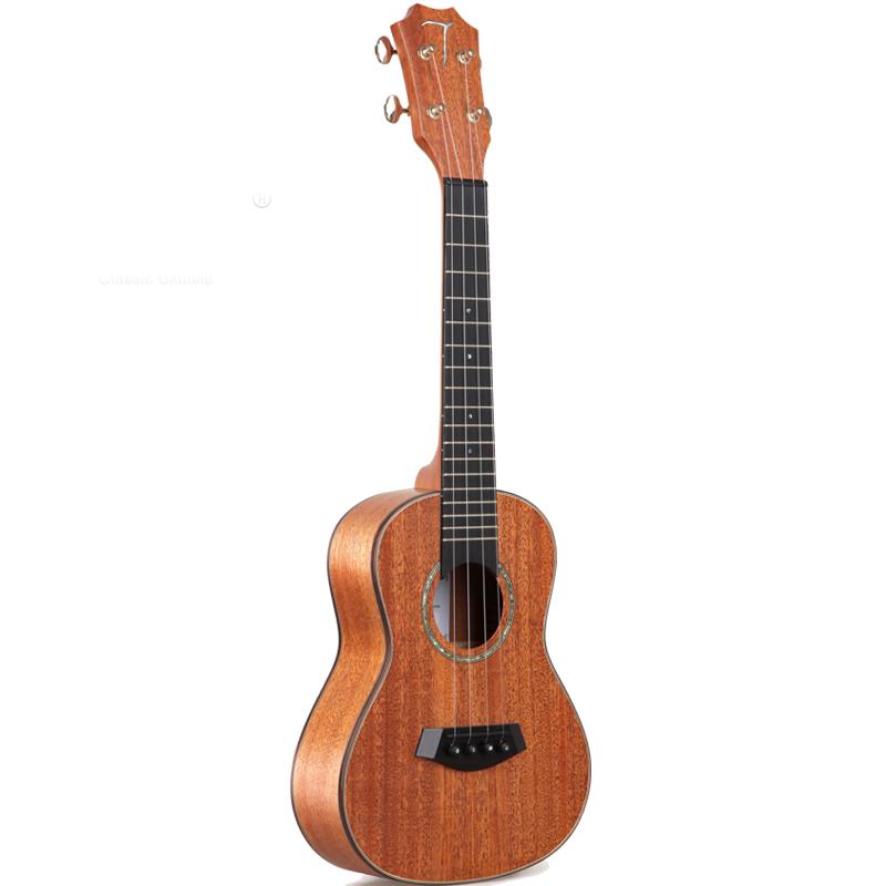 Tom尤克里里 全单板桃花心木ukulele23寸 乌克丽丽 小吉他TUC200R