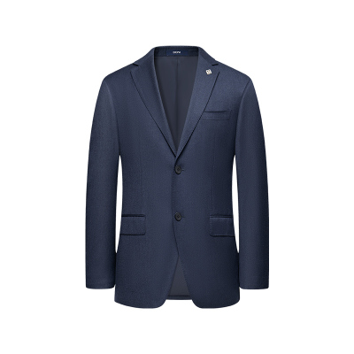 BONI/堡尼秋冬新品商务西服套装羊毛羊绒混纺西装西裤男AS662251A