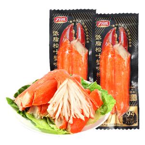 【闹妈直播间】力诚松叶蟹柳70g低脂手撕蟹肉棒即食宿舍追剧