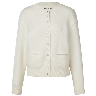 美丽诺羊毛针织开衫IIIVIVINIKO