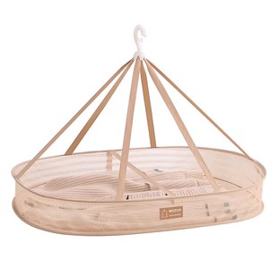 日本平铺晒衣篮晾衣网晾晒羊毛衫晾衣架袜子神器晾晒衣服专用网兜