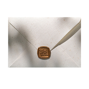 复古梵高油画麻布质感信封信纸套装 3号卡片信封封套米色火漆信封内衬彩色素面信封可定制