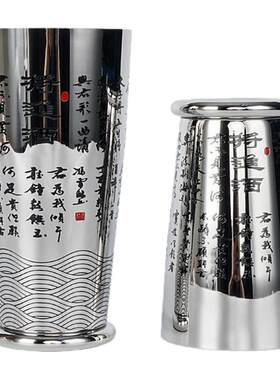 KLP不锈钢调酒器创意波士顿