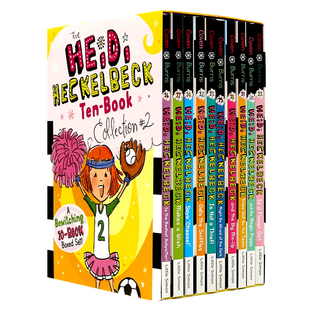小女巫海蒂11-20册盒装 英文原版小说 The Heidi Heckelbeck Ten Book Collection 儿童校园故事幽默逗趣 Wanda Coven 桥梁章节书