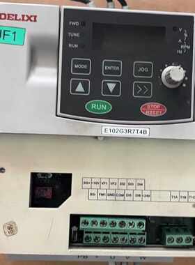【议价-可维修】西 Delixi E102G3R7T4B 3.7KW 变频器  /均有货
