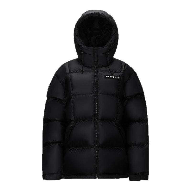 企鹅户外羽绒服男士2026冬季防泼水防风保暖厚外套登山滑雪服