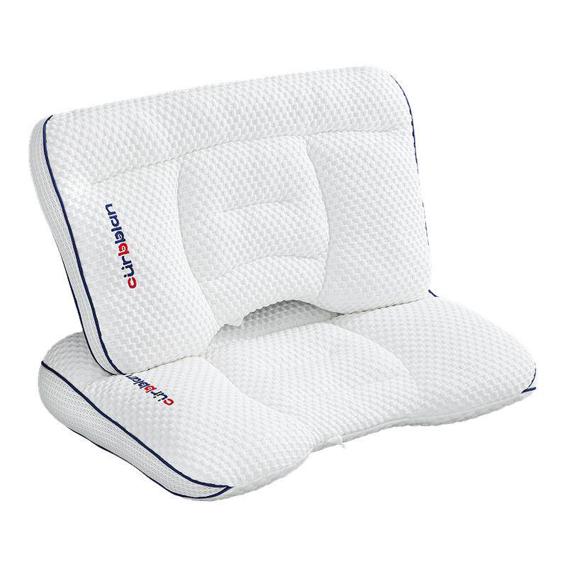 卡伴儿童枕头3到6岁四季通用护脊睡眠1中大童专用8岁护颈a类母婴