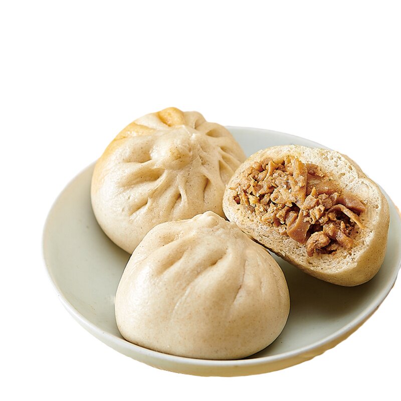 一穗堂纯素食全麦包子无鸡蛋牛奶