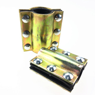 抢修接哈夫节快速接头抱箍补漏卡子水管堵漏器夹板钢板抢修器