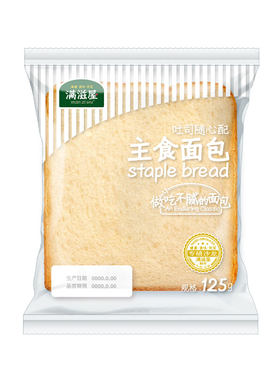 满滋屋短保面包吐司整箱500g