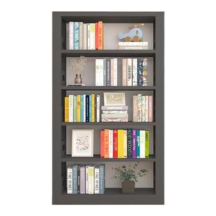 家用钢制图书馆书架多层落地置物架儿童简约收纳架铁艺绘本储物架