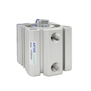 亚德客原装小型气动薄型气缸ACQ12/16/20/25/32/40/50/63/80/100