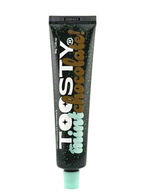别吃！韩国toosty牙膏薄荷巧克力亮白牙齿清新口气预防虫主牙