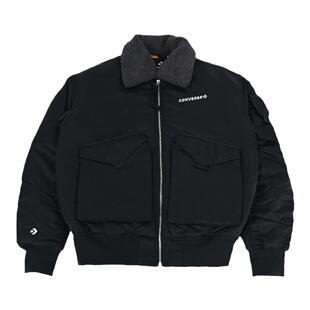 Converse匡威新款男短款运动棒球服保暖棉服潮流外套10026921-A03