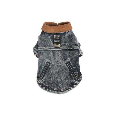 Blueport宠物柔软牛仔外套