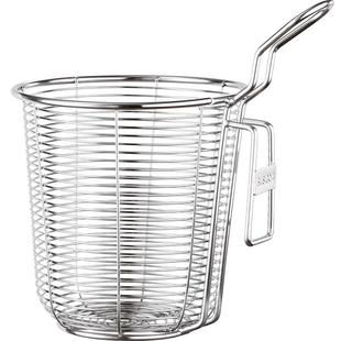 涮肉神器304不锈钢漏勺家用厨房火锅专用过滤网筛捞面漏勺带挂钩