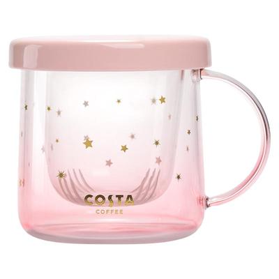 costa把手办公室可爱泡茶花茶杯