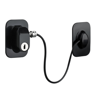 铝合金窗户卡扣锁扣平开窗限位器推拉门防护防盗儿童门纱窗安全锁