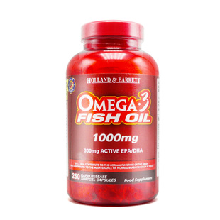 27年4月英国正品HB荷柏瑞holland barrett深海浓缩鱼油多烯鱼油