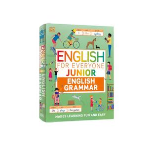 【自营】DK English for Everyone Junior English Grammar DK英语速成自学 初级语法 人人学英语 了解语法规则 英文原版进口图书