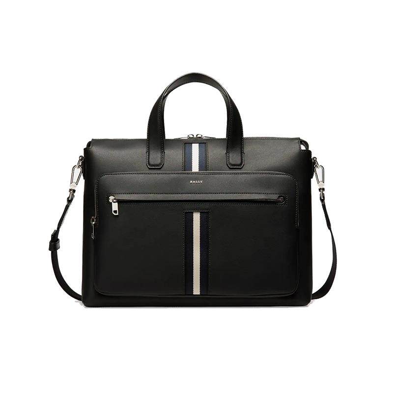 Bally/巴利男士牛皮手提包公文包